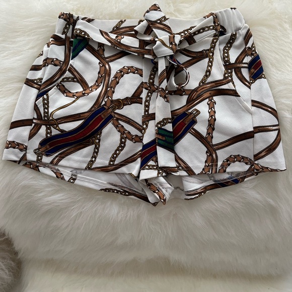 1980s inspired cute shorts wear with white tank size extra small vintage - Picture 9 of 14